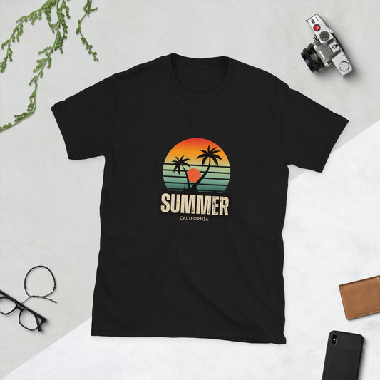 California Summer Short-Sleeve Unisex T-Shirt