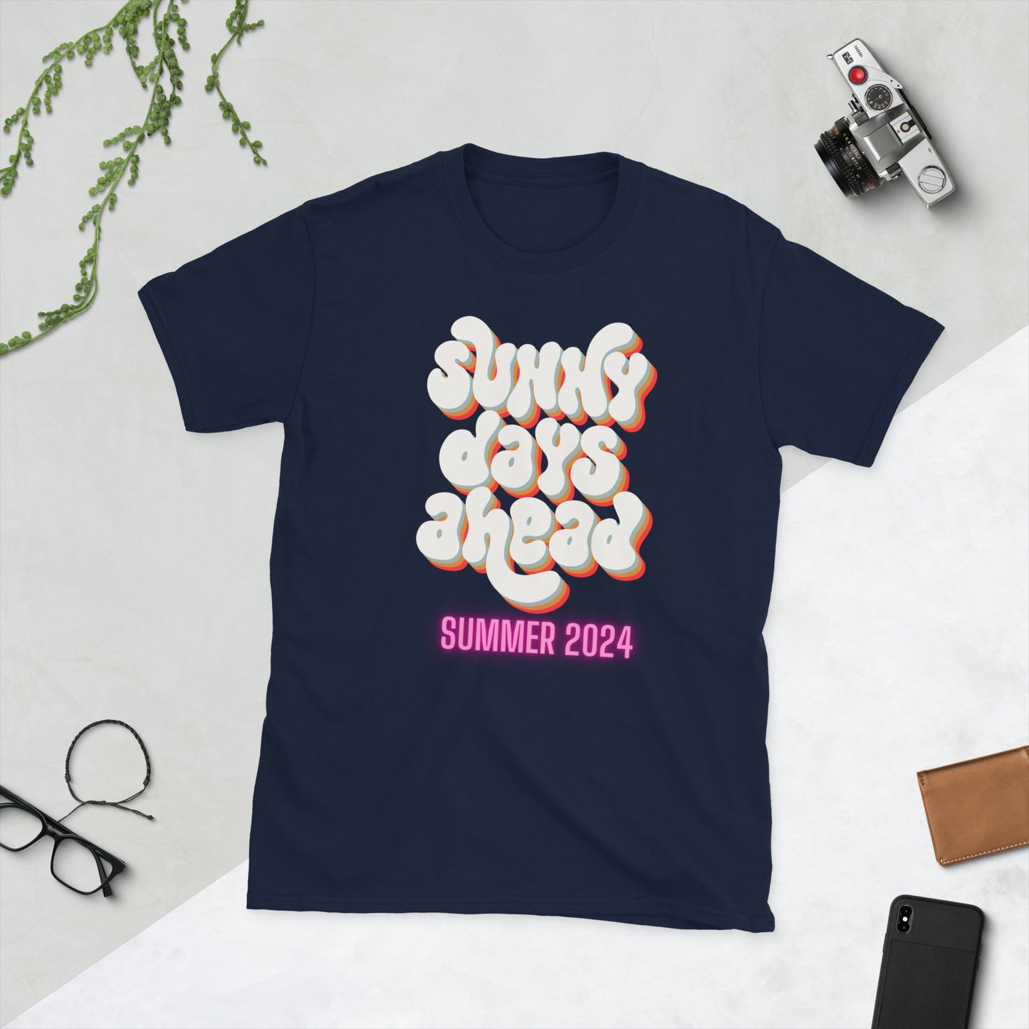 Summer Short-Sleeve Unisex T-Shirt