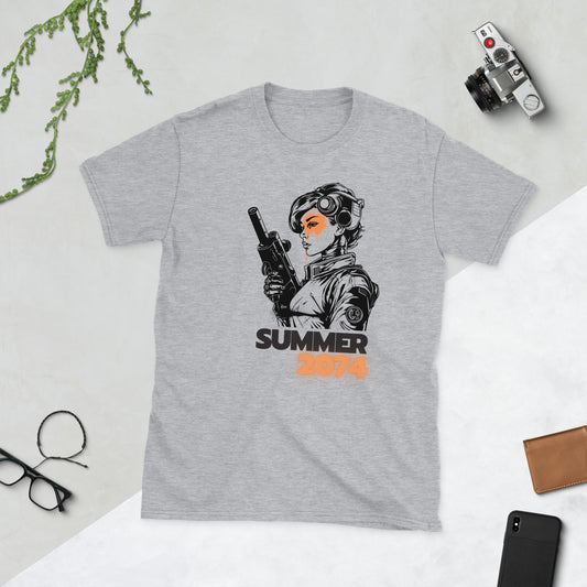 CYBER SUMMER Short-Sleeve Unisex T-Shirt