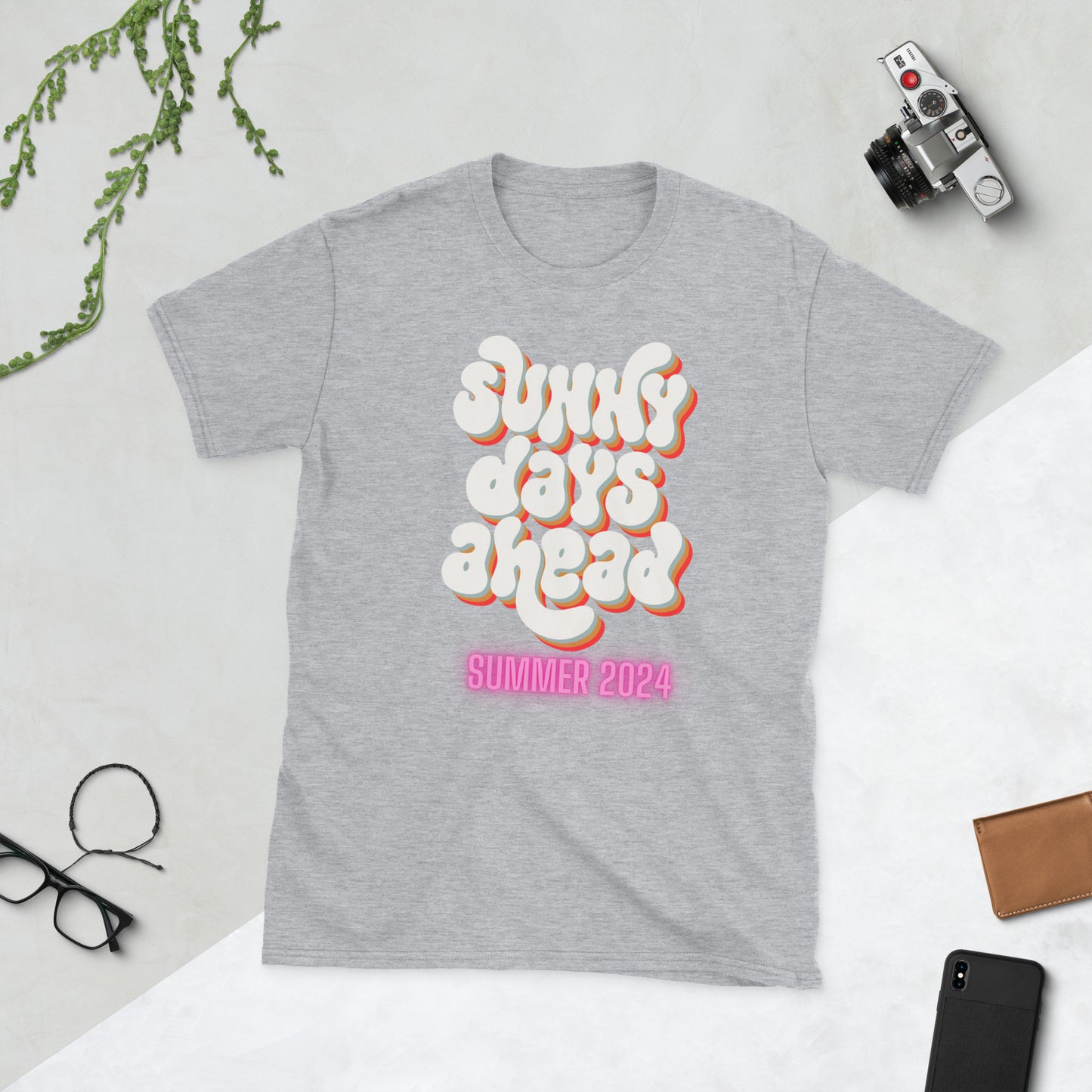 Summer Short-Sleeve Unisex T-Shirt